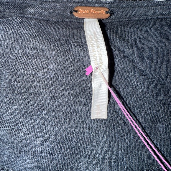 Free People Celine Sequin Sleeve Top - Picture 3 of 4